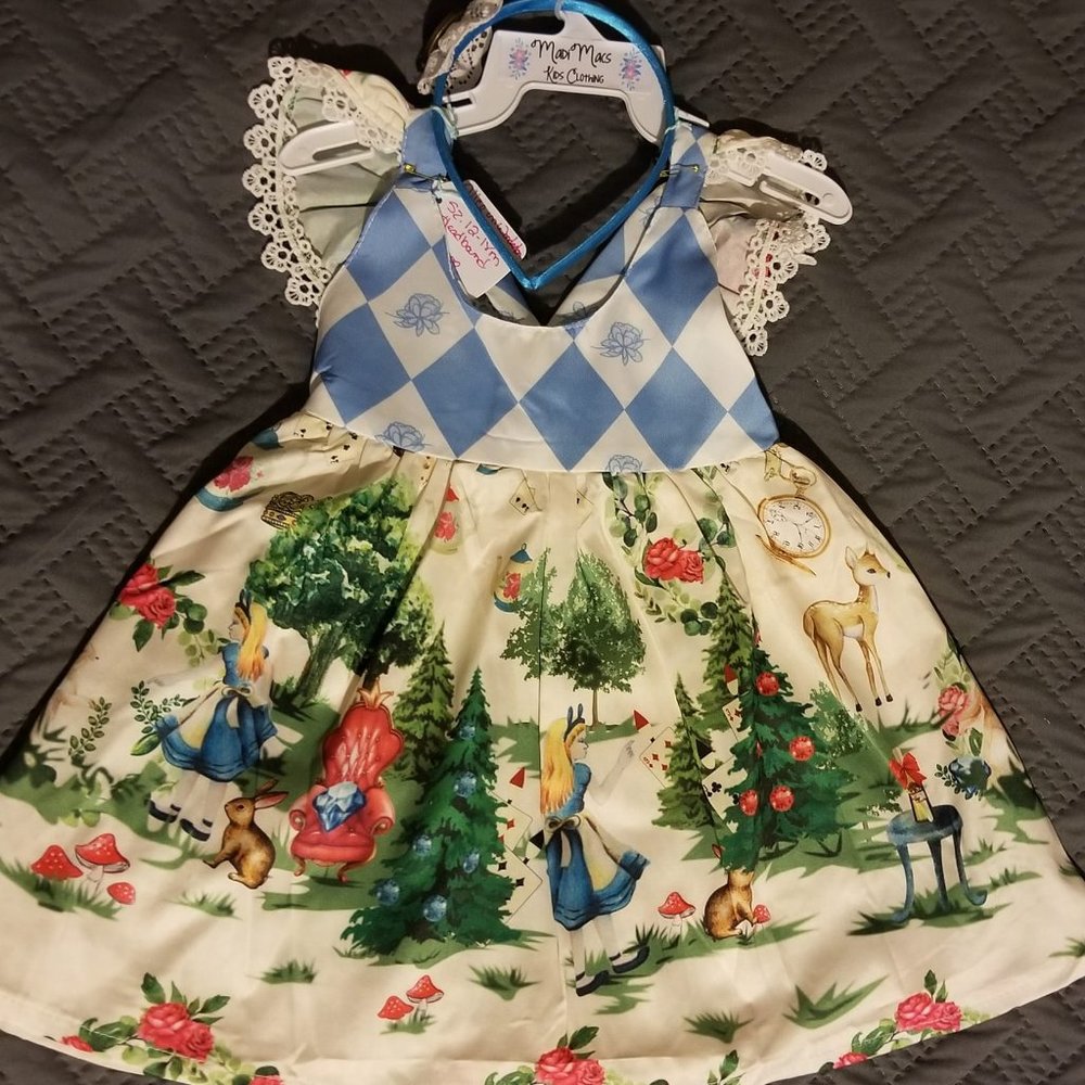 Toddlers Alice in Wonderland Dress